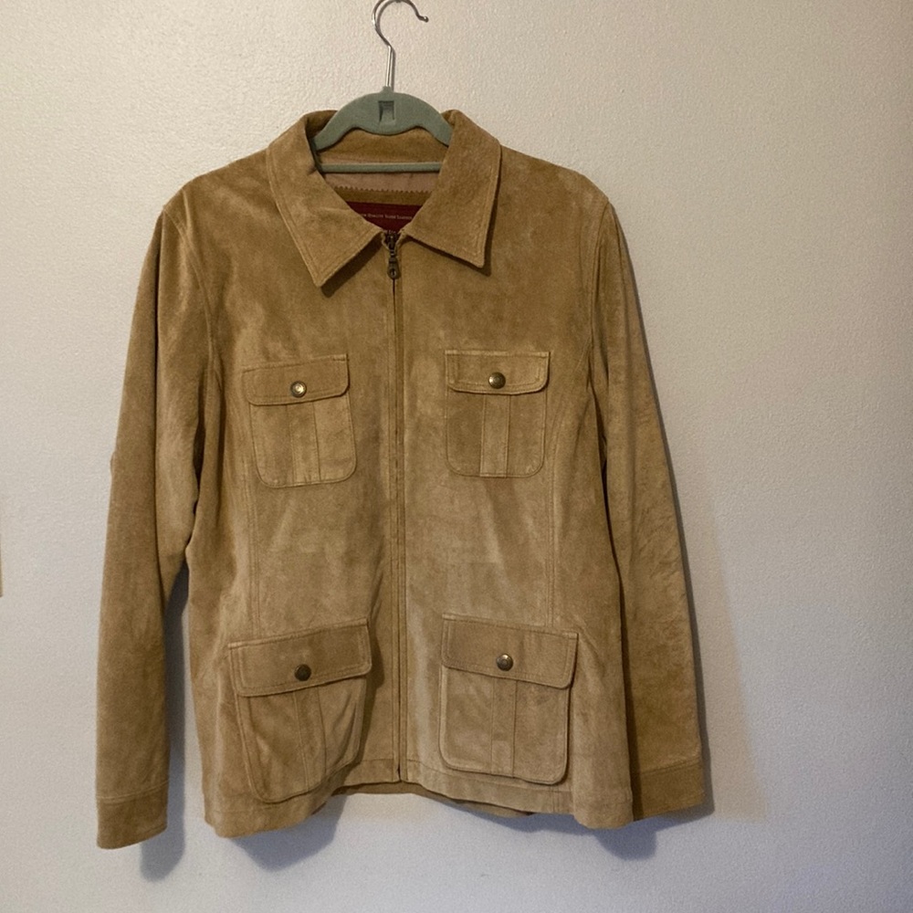 Eddie Bauer suede jacket
